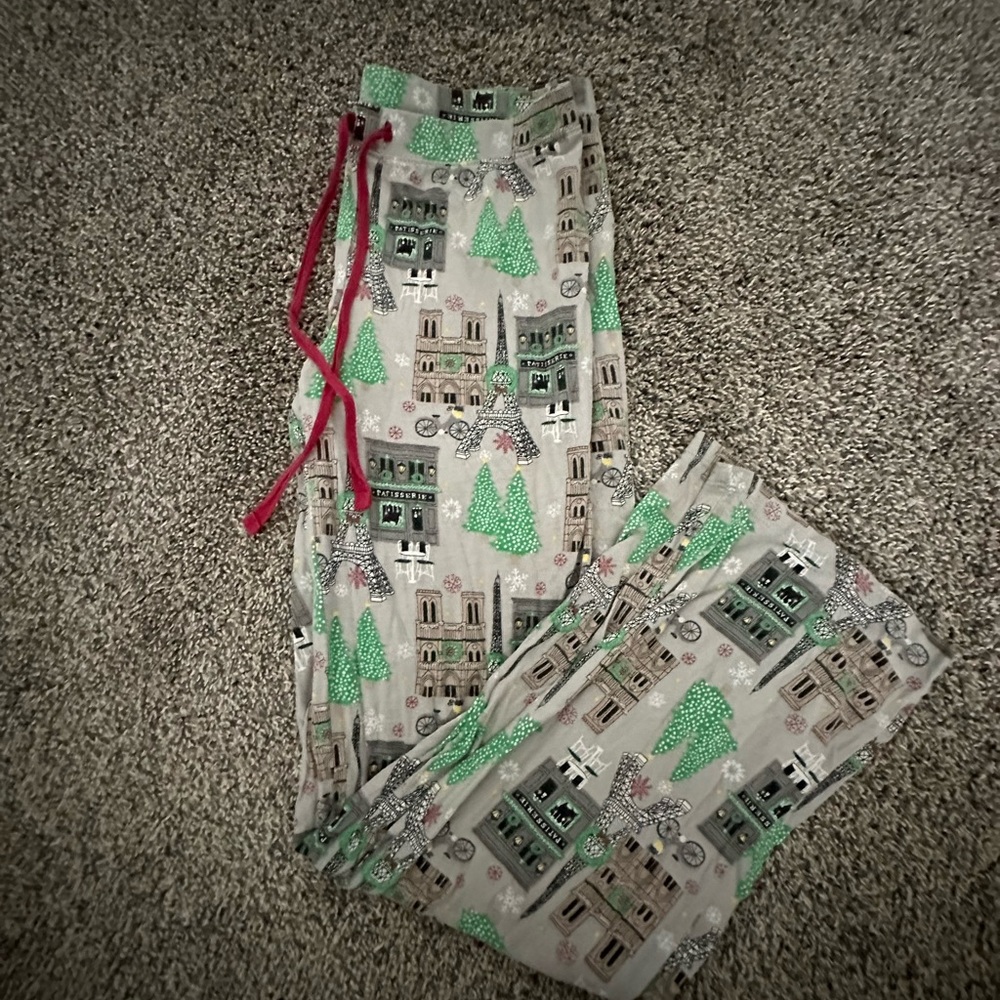 Lightly worn, comfortable pajama pants